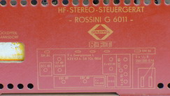 R�ckwand R�hrenbest�ckung